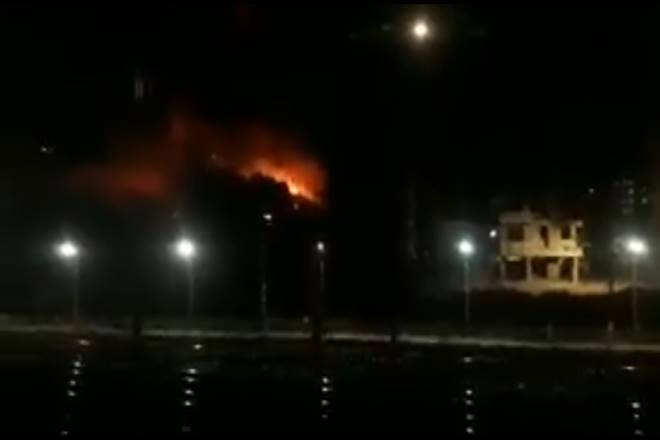 Massive fire breaks out at Cinevista studio in Mumbai