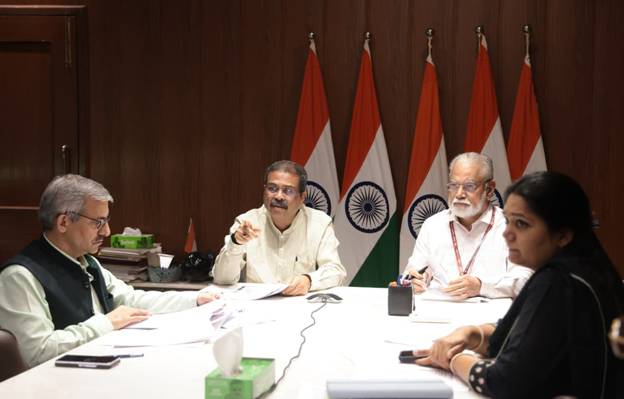 Dharmendra Pradhan Reviews NEET-UG Re-Exam Preparedness