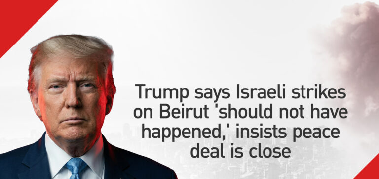 Trump Criticizes Israeli Strike On Beirut