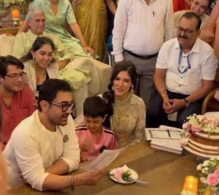 Celebrities Attend Aamir Khan’s Wedding